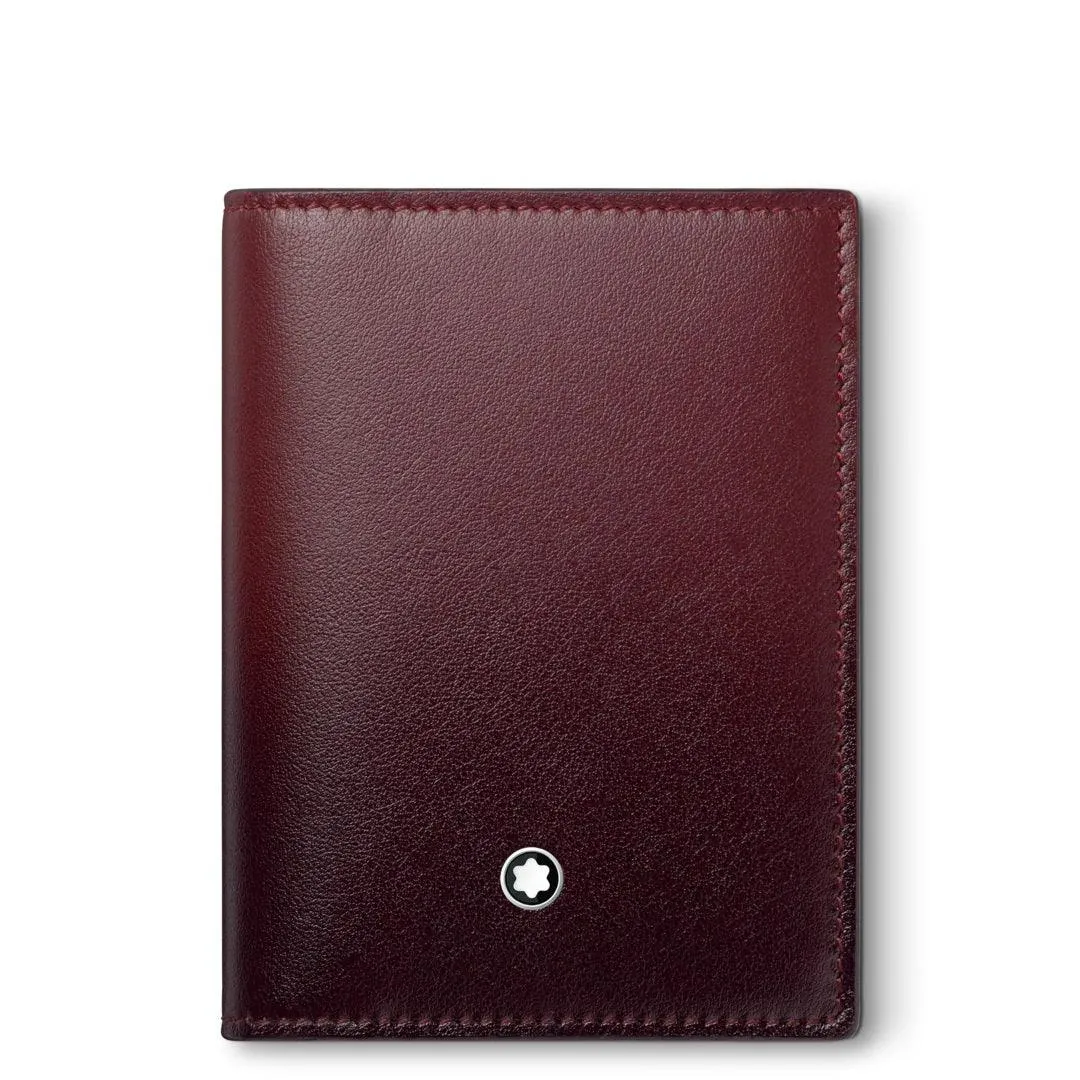 Montblanc Credit Card 4 Meisterück Bordeaux 131683 compartments