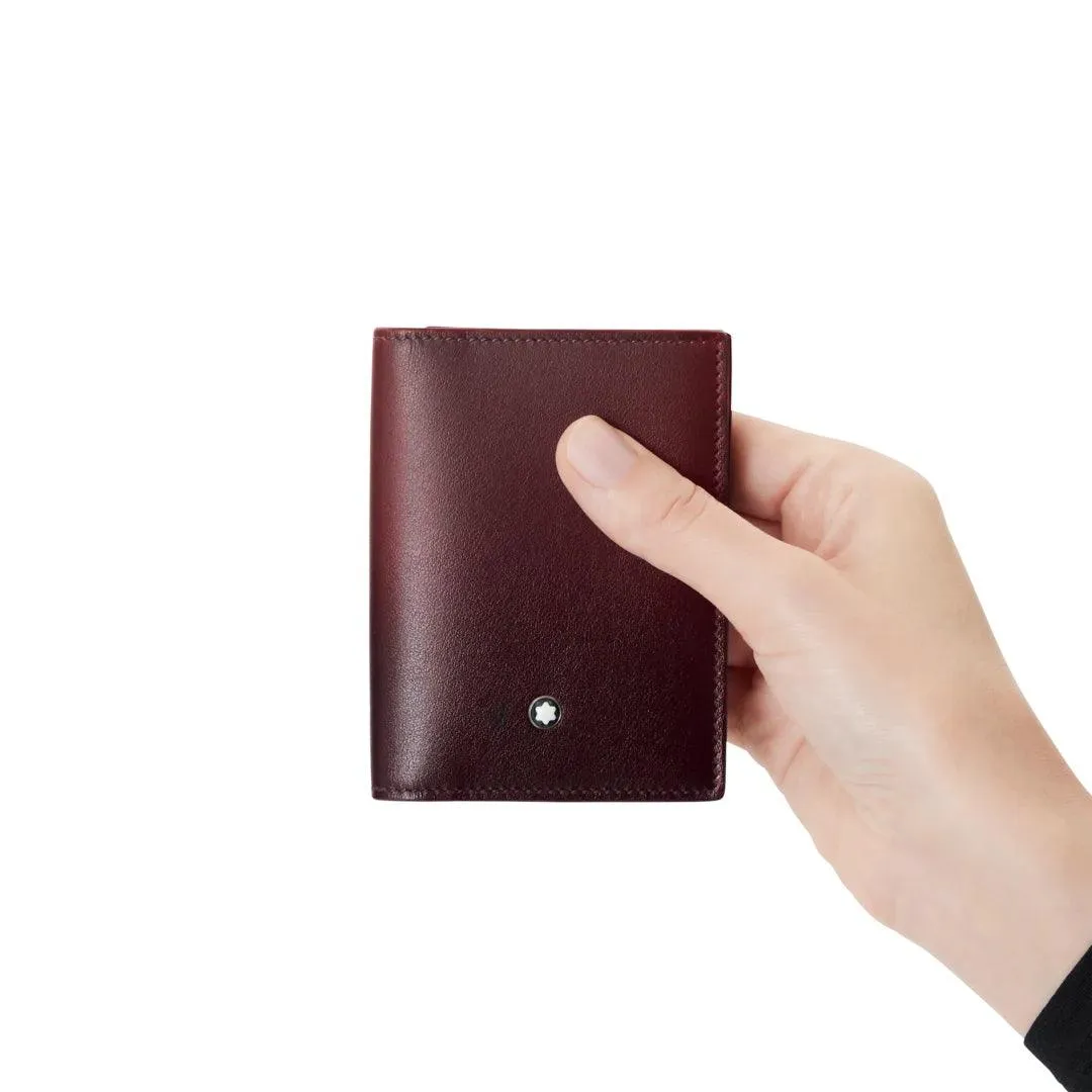 Montblanc Credit Card 4 Meisterück Bordeaux 131683 compartments