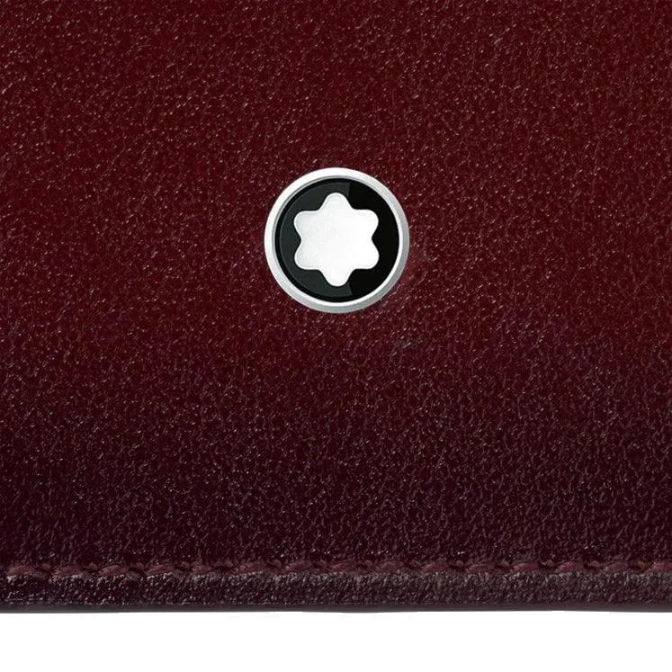 Montblanc Credit Card 6 Meisterück Bordeaux 131685 compartments