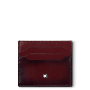 Montblanc Credit Card 6 Meisterück Bordeaux 131685 compartments
