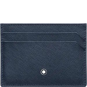 Montblanc Pocket credit card holder 5 Montblanc Sartorial Blue 128596 compartments