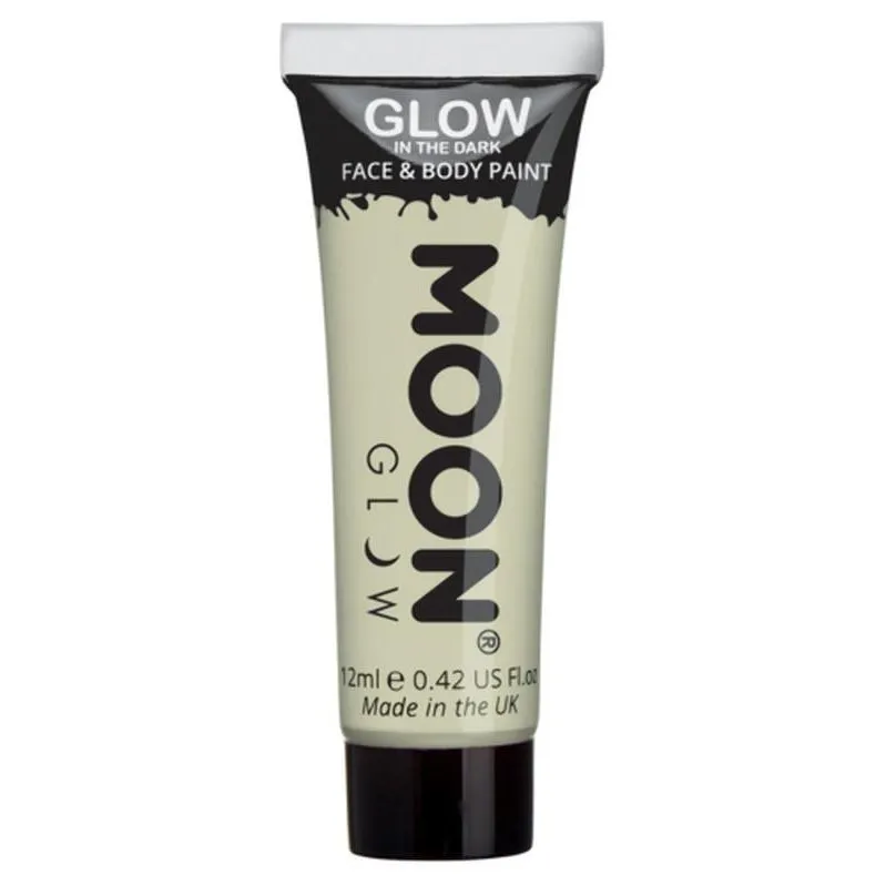 Moon Glow Glow In The Dark Face Paint, Clear