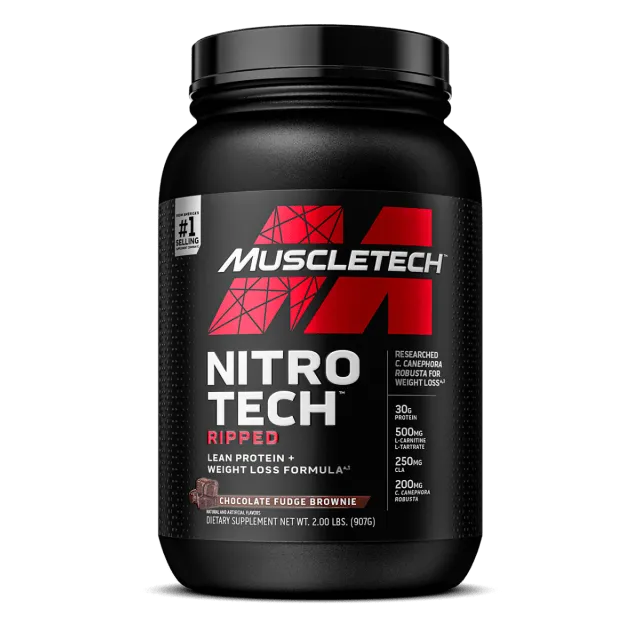 MUSCLETECH NITRO TECH RIPPED 2LB