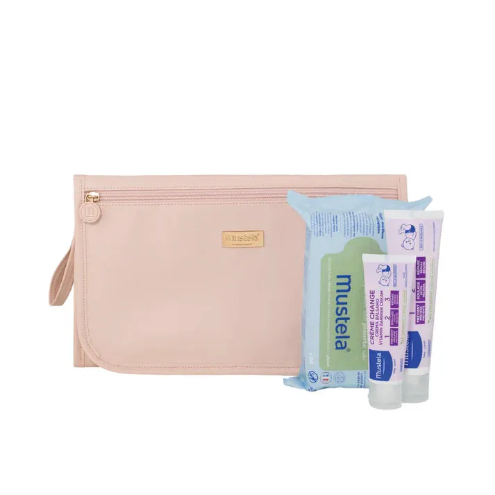 Mustela Diaper Changing Kit Pink