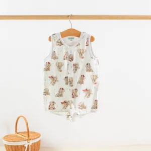 MVC: Alabama Elephants Organic Muslin Shortall