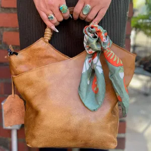Nash Handcrafted Leather Tote/Crossbody Bag