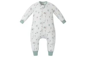 Nest Designs Bamboo Pima Long Sleeve Footed Sleep Bag 0.6 TOG - Fairy Tale