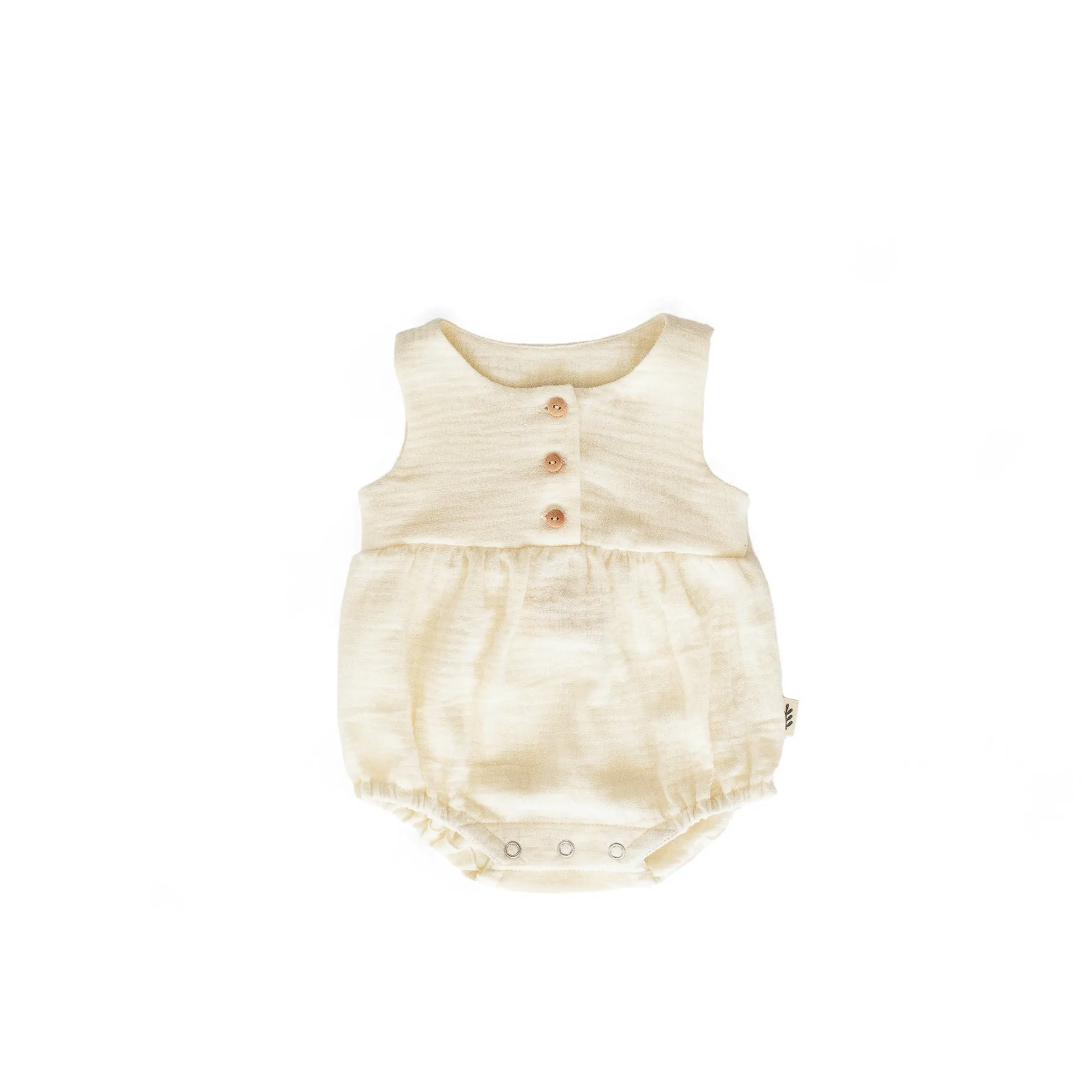 *NEW - Puffed Romper - Coconut Milk