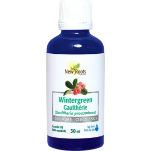 New Roots 100% Pure Wintergreen Essential Oil 30mL