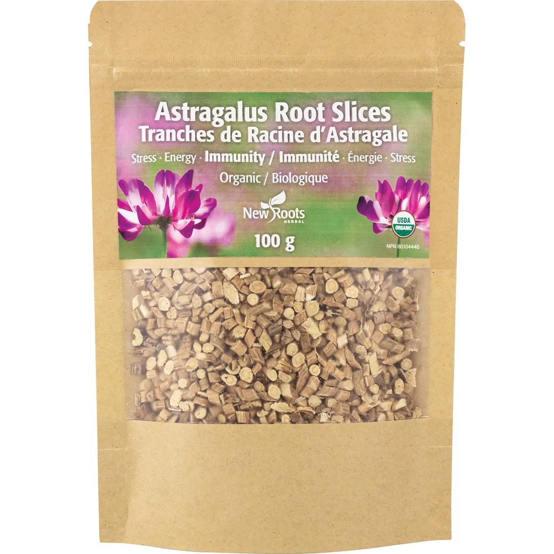 New Roots Astragalus Root Slices 100 Grams