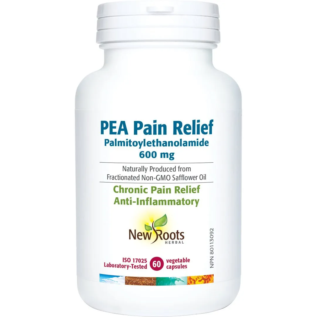 New Roots PEA Pain Relief 60 Veg Capsules