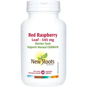 New Roots Red Raspberry Leaf 100 Veg Capsules