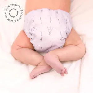 Newborn All In One Cloth Diaper - Lavender