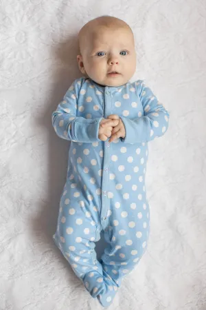 Nicole One Piece Footed Baby Romper