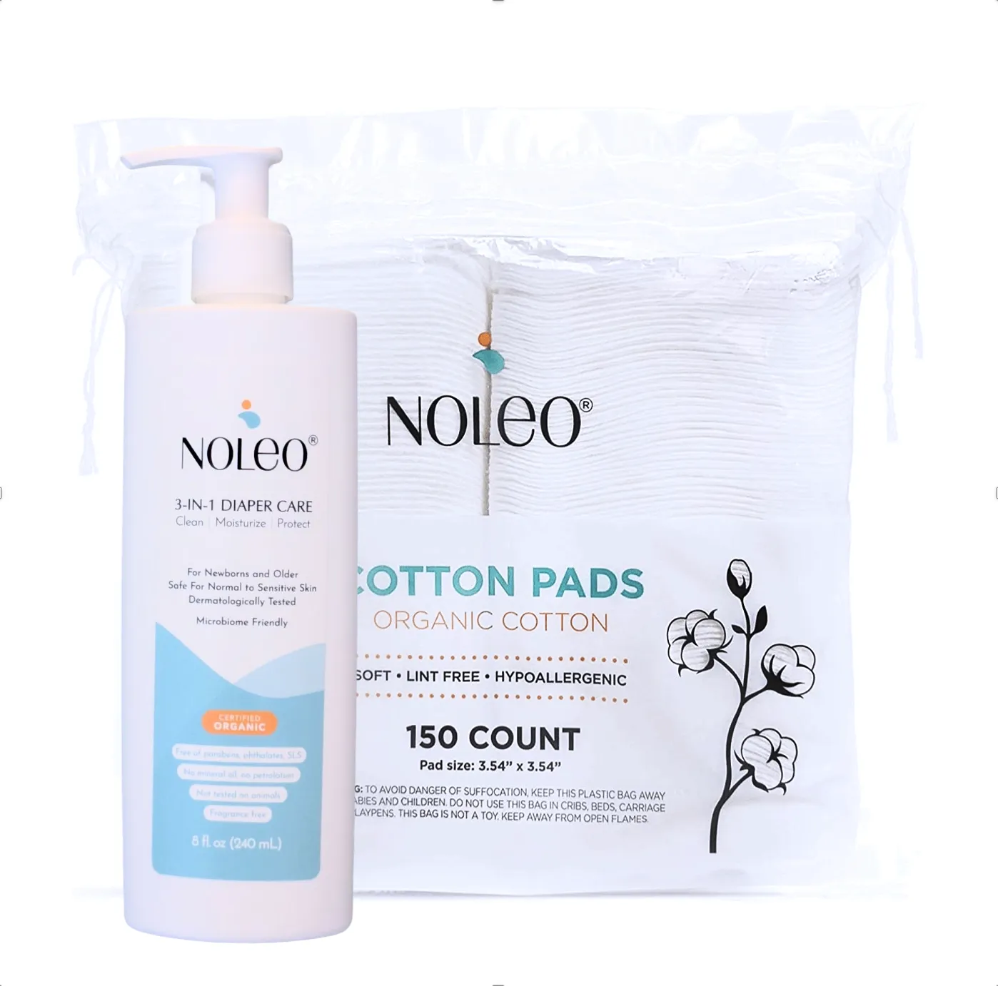 NOLEO DUO - Diaper Rash Treatment for Butt Rash