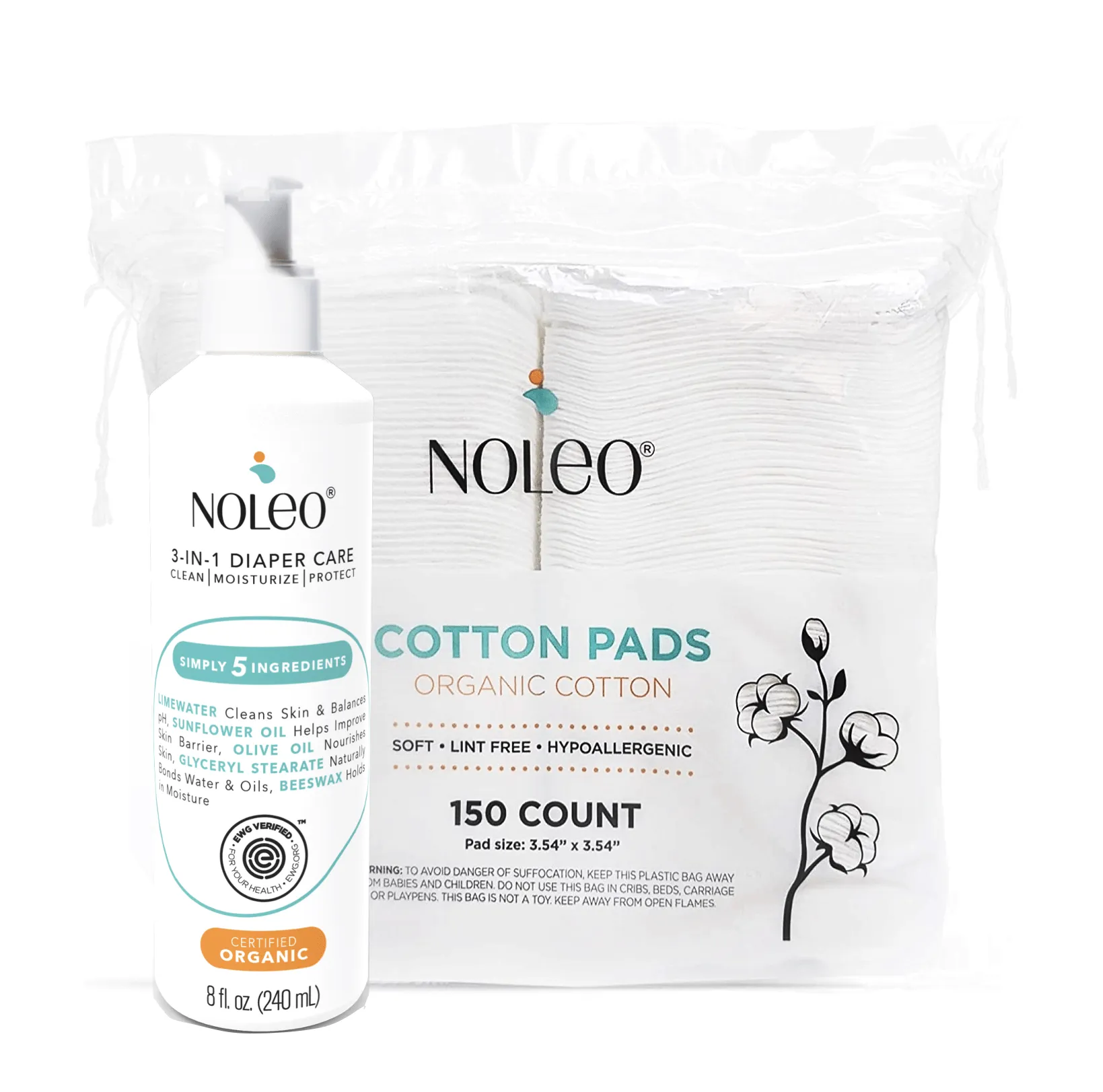 NOLEO DUO - Diaper Rash Treatment for Butt Rash