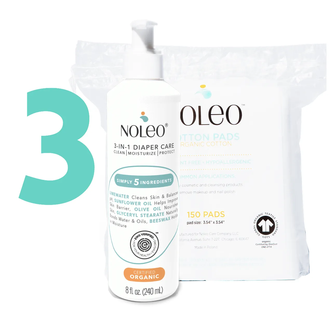 NOLEO DUO (Pack of 3)