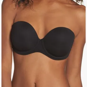 NWT Wacoal Red Carpet Convertible Black Strapless Bra size 32D