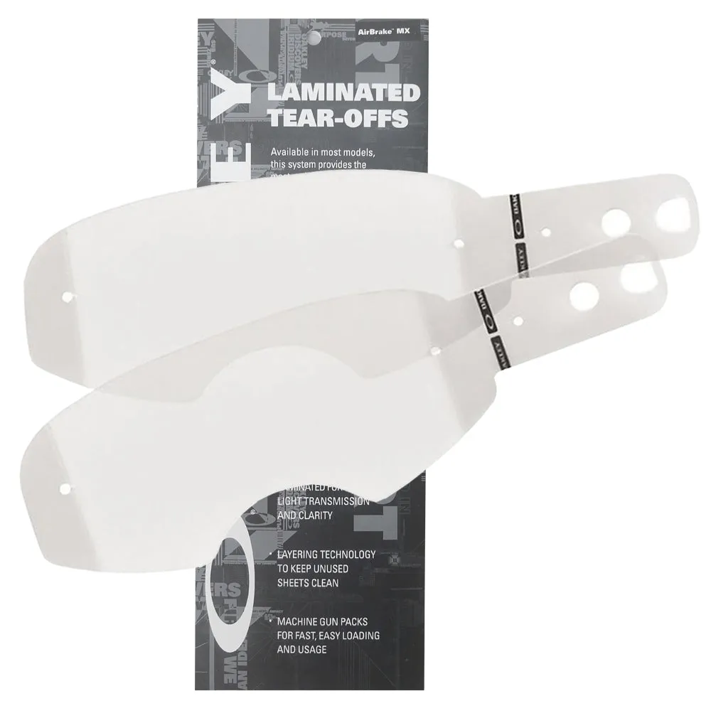 Oakley Laminated Tear-Offs - Airbrake MX 14pk
