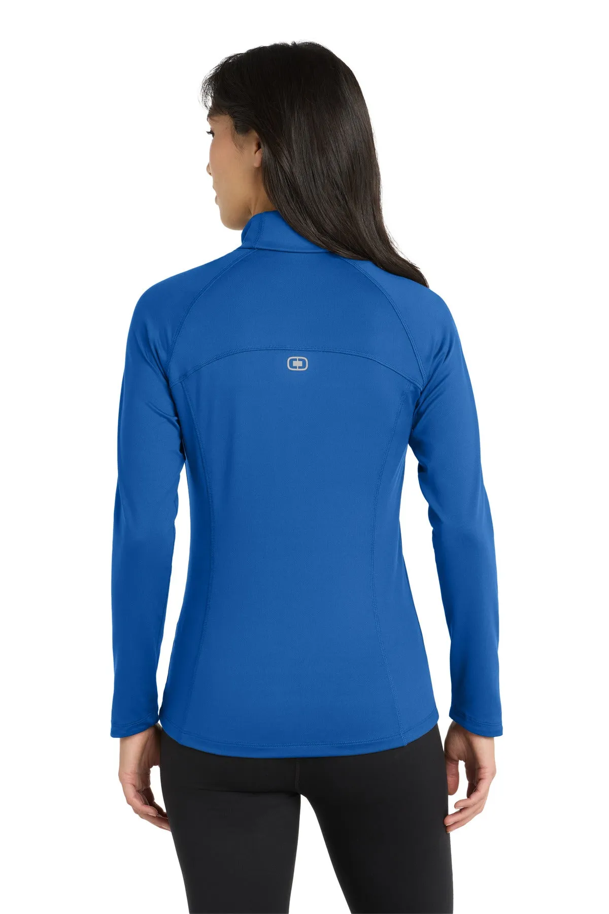 OGIO Women's Radius Full-Zip. LOE551 Electric Blue