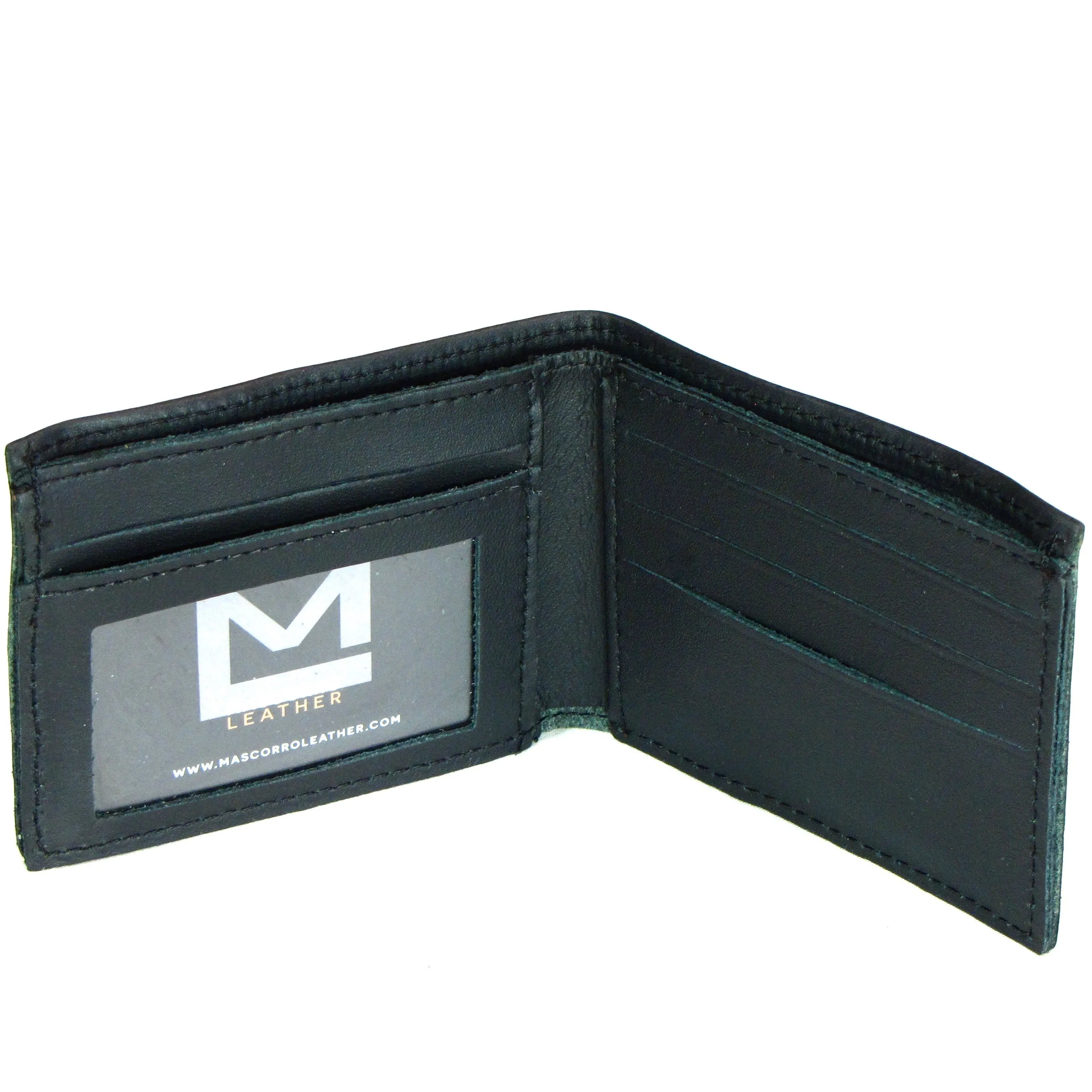 Oil Tanned Slim Billfold- Dork