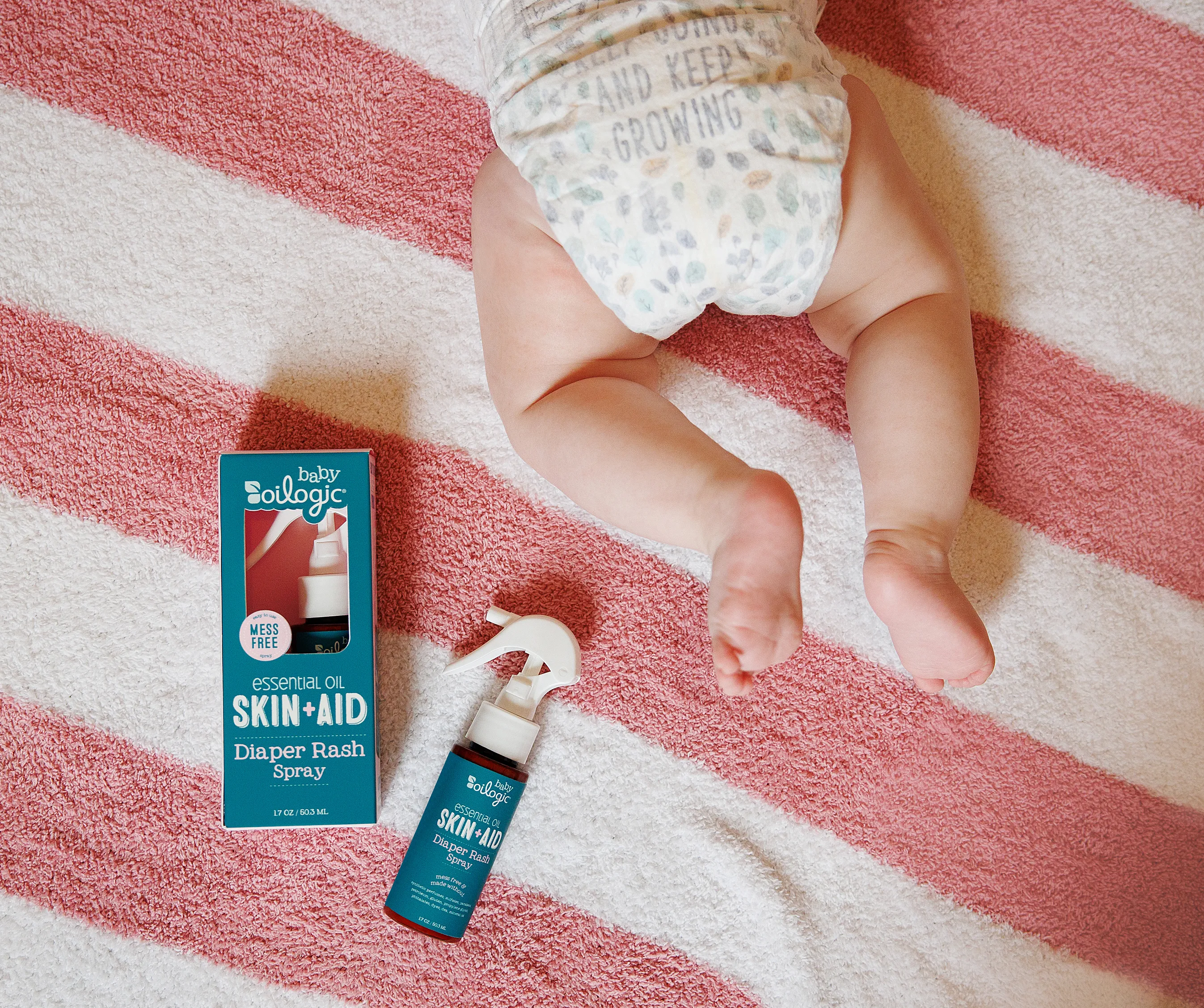 Oilogic Baby & Kid Solutions - Skin Aid Diaper Rash Spray