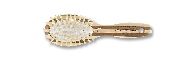Olivia Garden Healthy Hair Eco-Friendly Bamboo Brush Ionic Massage Oval Collection