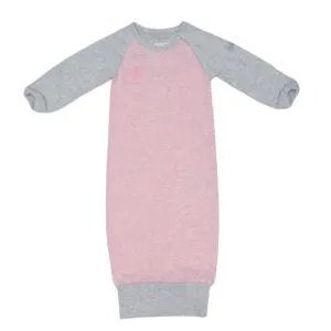 Organic Raglan Gown Pink