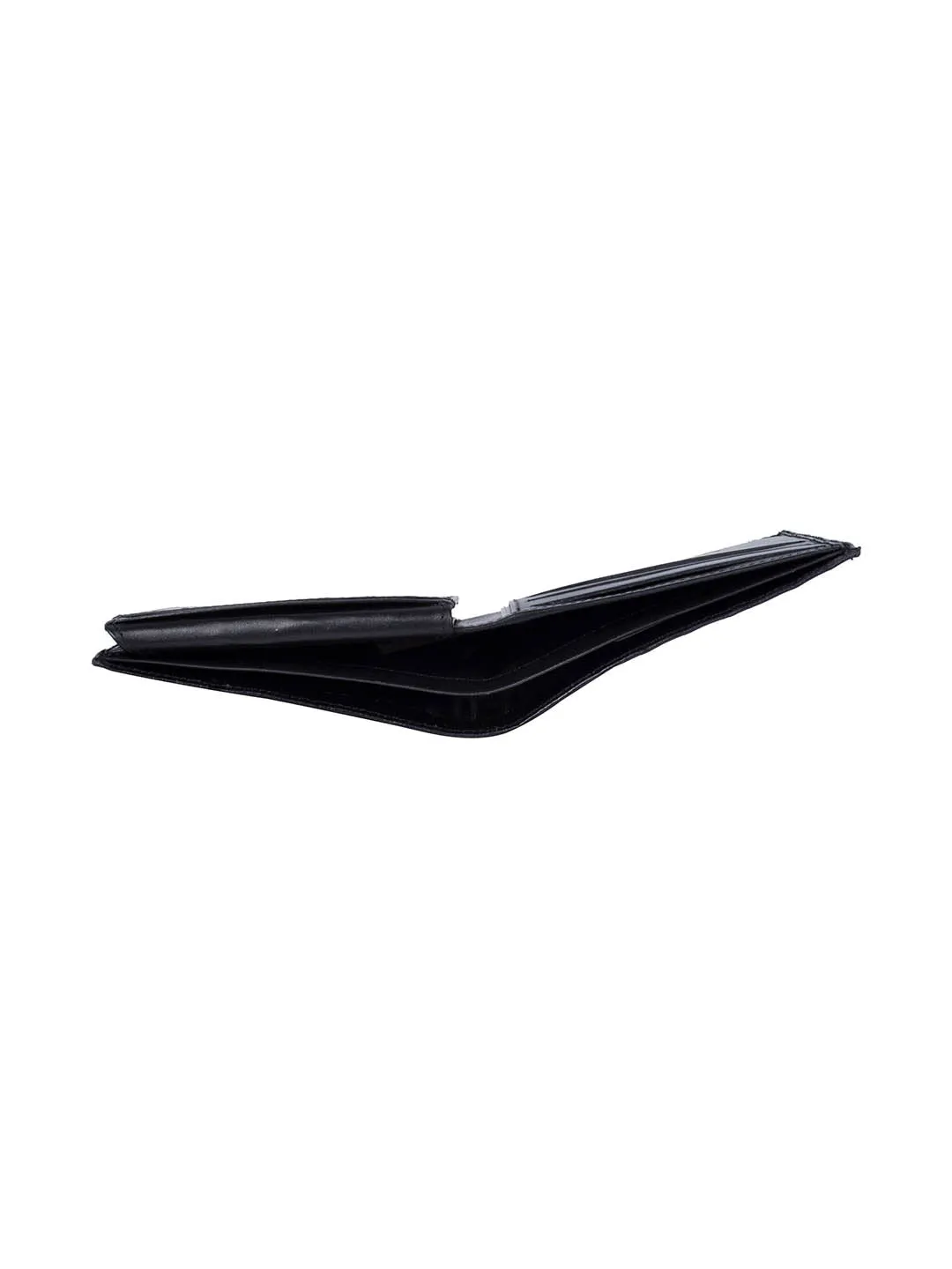 OSTRICH BLACK LEATHER WALLETS