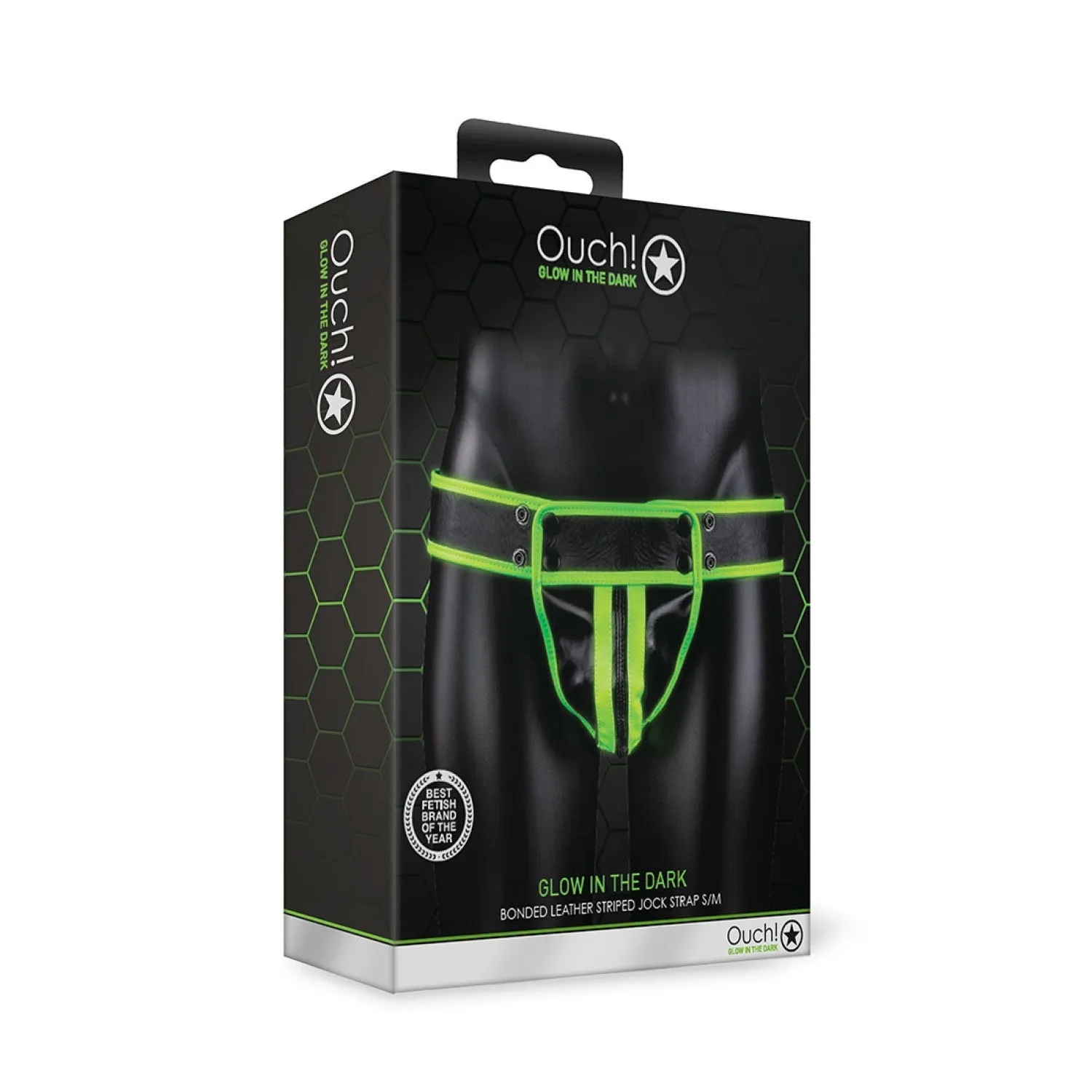 Ouch! Glow in the Dark Jockstrap Rayé #4