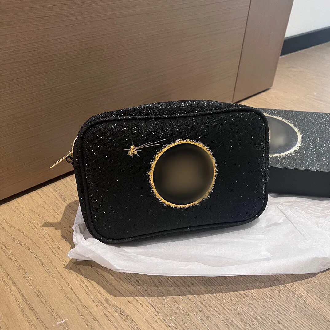 Overseas Counter Large Shiny Christmas Gift Cosmetic Bags