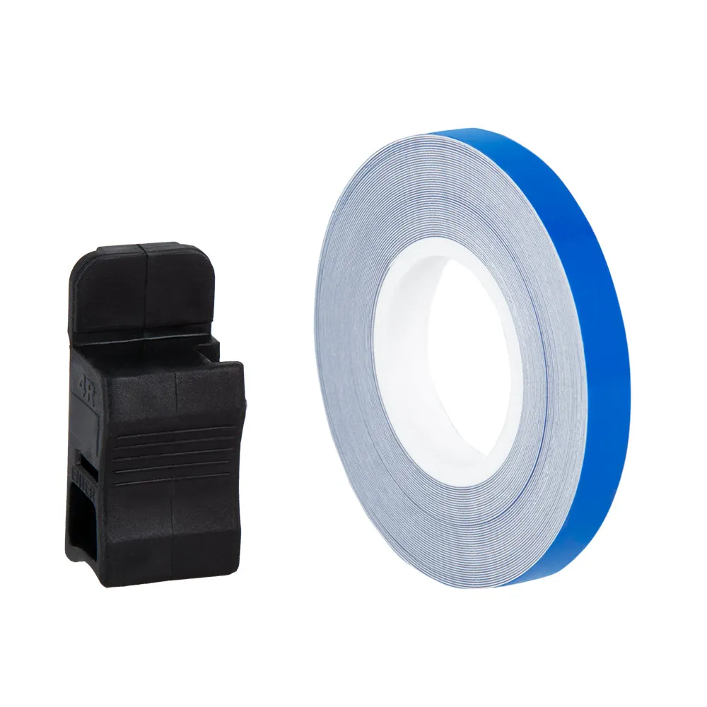 Oxford Wheel Stripes Reflect Blue   App 7mm/6m