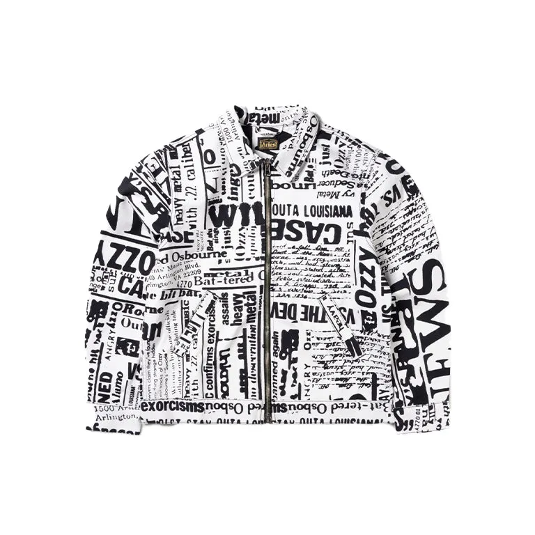 OZZY JEAN JACKET - WHITE