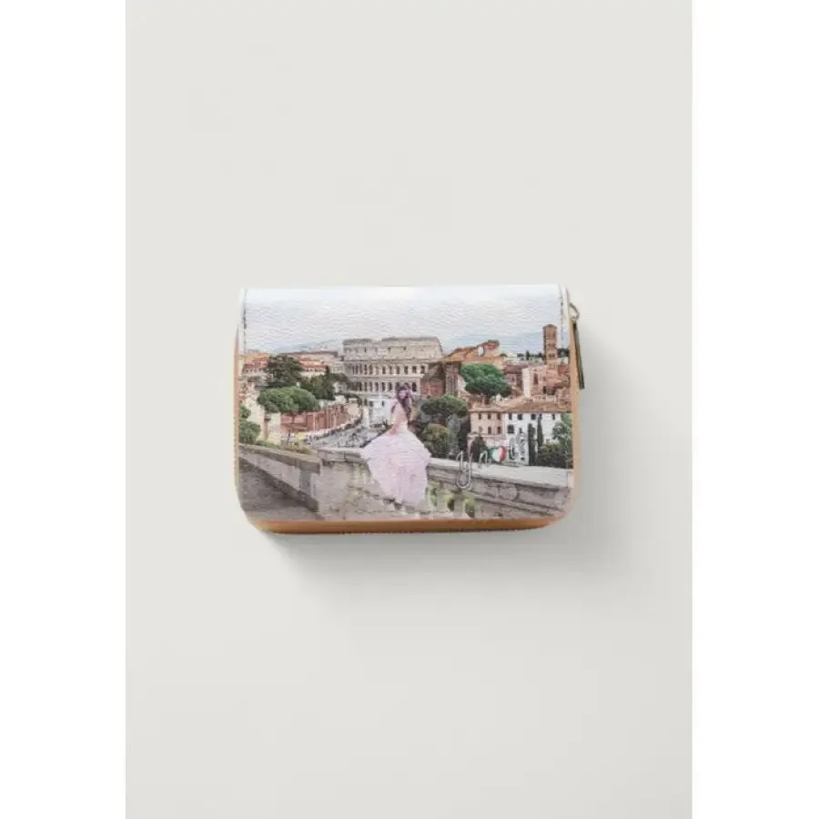Paris Themed Zippered Wallet