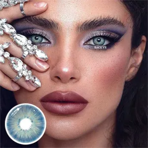 Pattaya Antarctic Blue Colored Contact Lenses Yearly