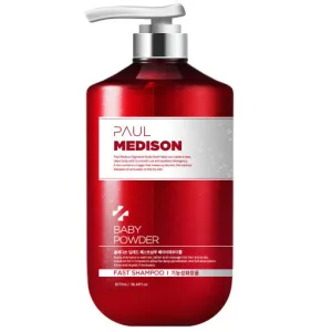 PAUL MEDISON Deep Red Fast Hair Loss Shampoo (Baby Powder), 1077ml/ 36.41fl.oz