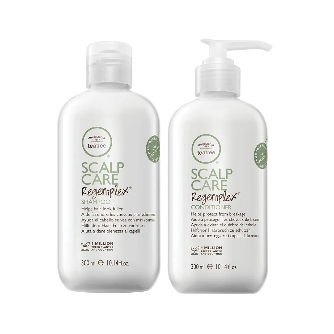 Paul Mitchell Tea Tree Scalp Care Anti-Thinning Shampoo & Conditioner 300ml Duo (discontinued)