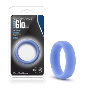 Performance - Silicone Glo  Ring - Blue Glow