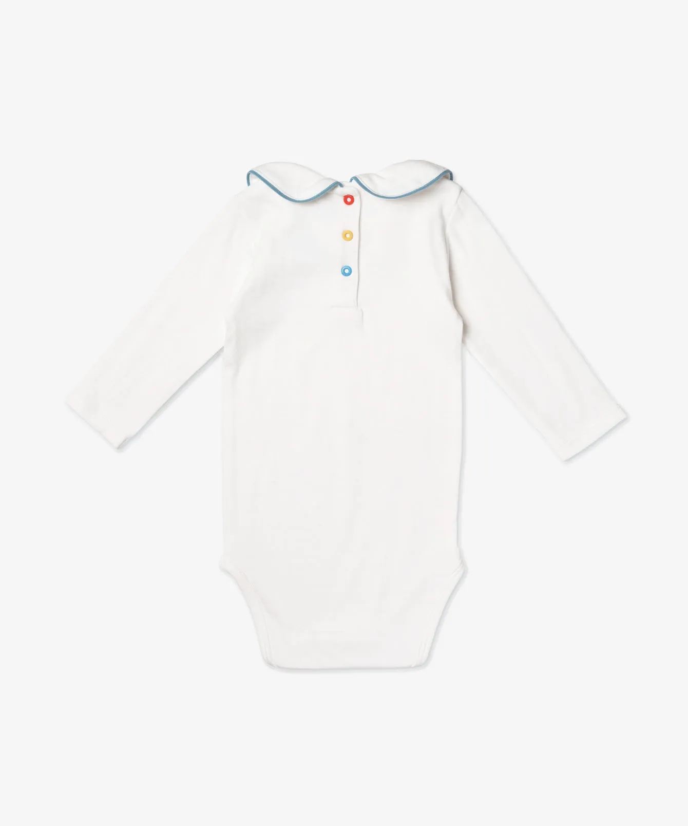 Peter Pan One-piece, Blue Piping