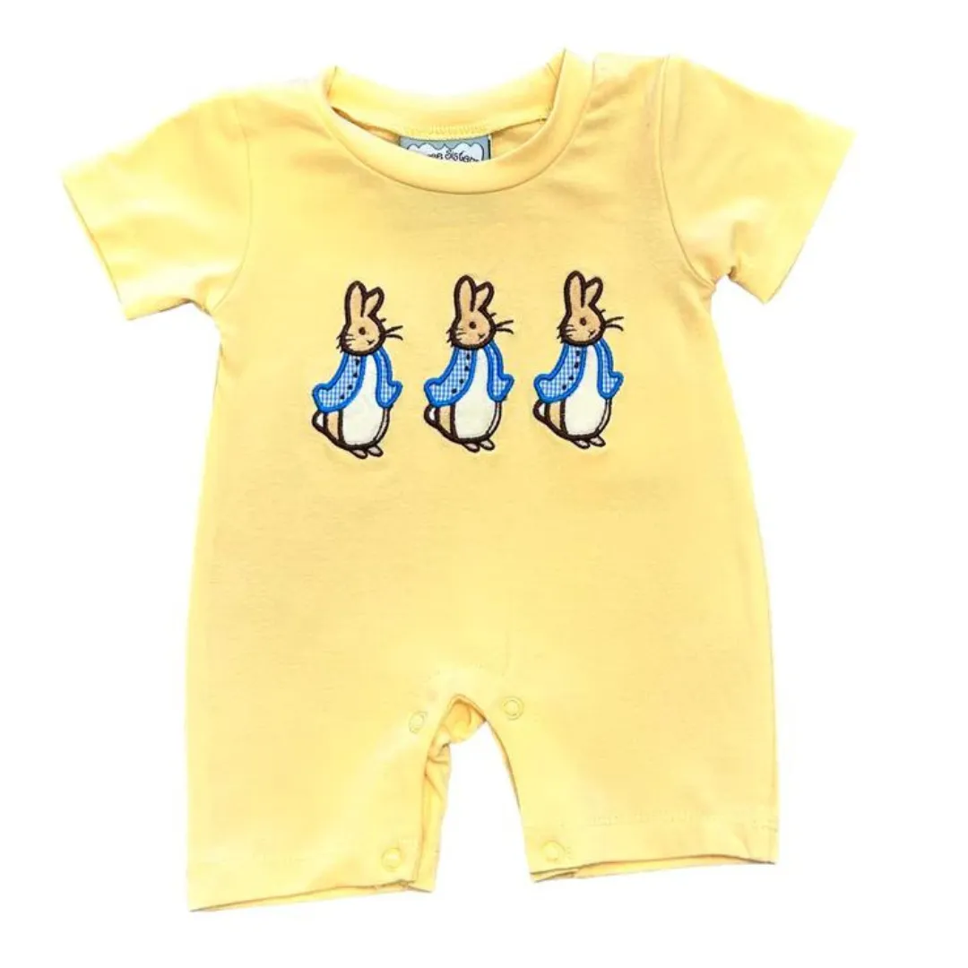 Peter Rabbit Applique Romper