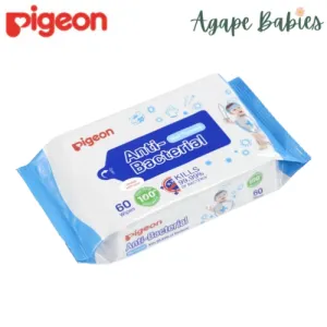 Pigeon Anti-Bacterial Wet Tissue 60s Refill