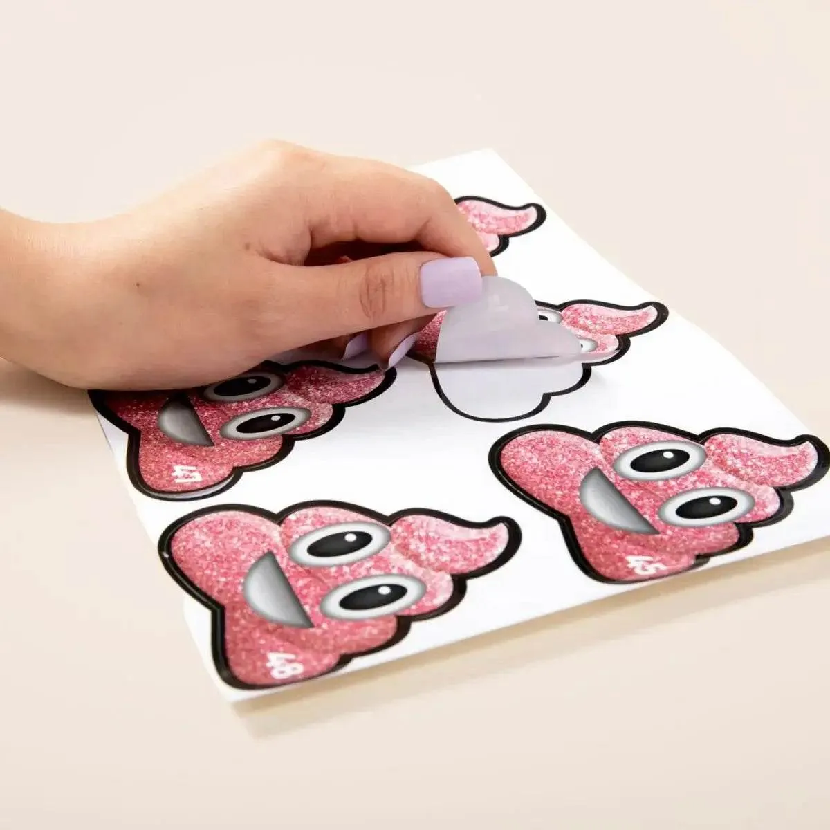 Pin The Poopie On The Diaper Game - Brown