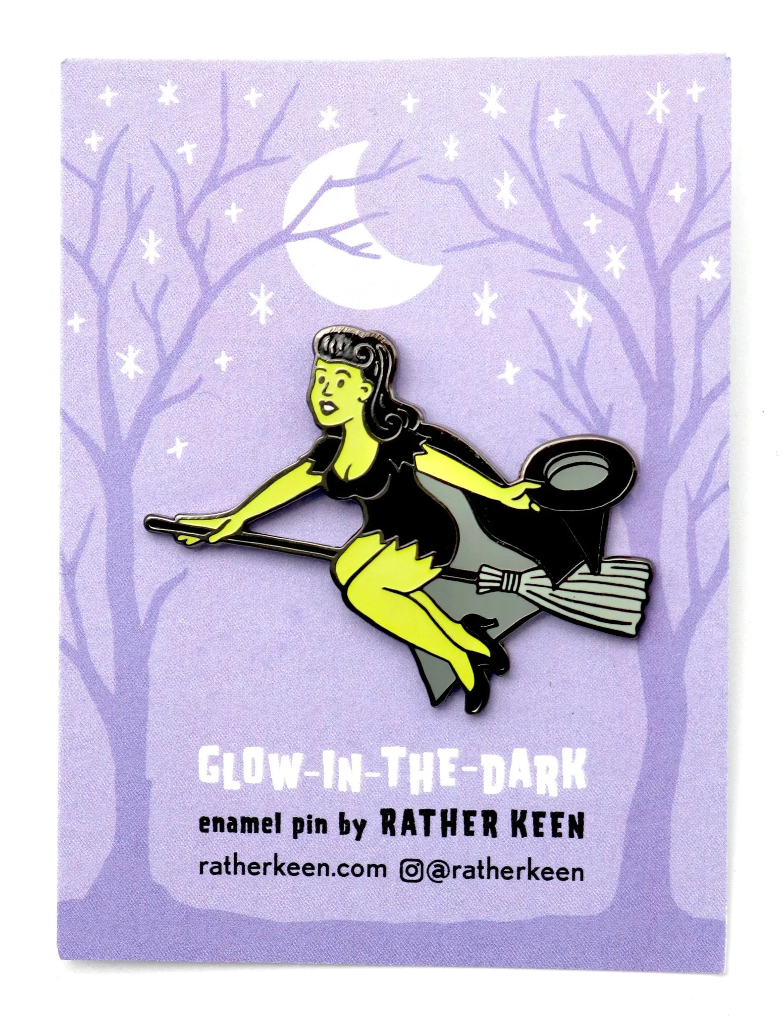 Pin-up Witch Pin