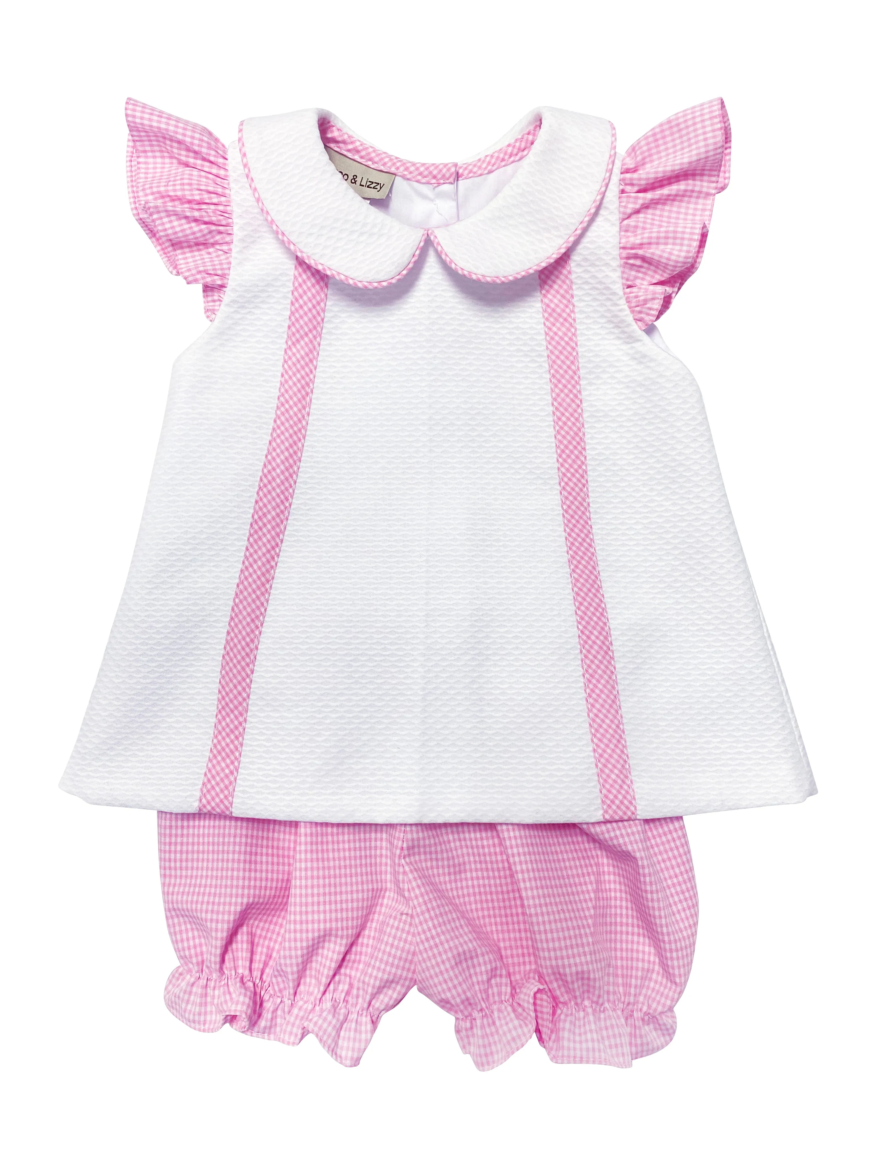 Pink Angel Sleeve Popover