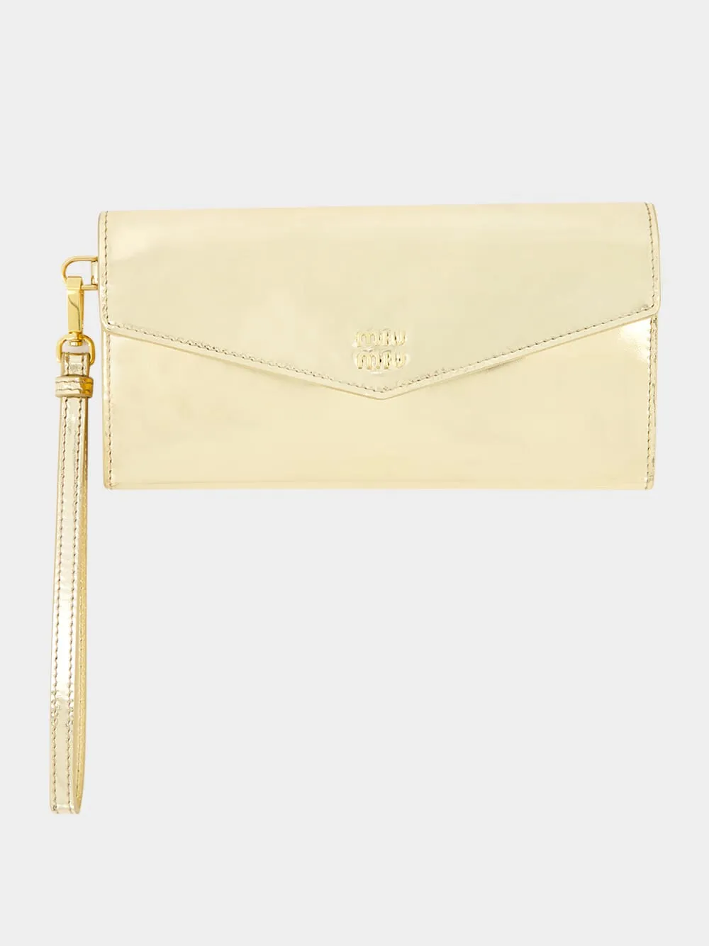 Platinum Leather Card Holder