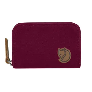 Plum - Zip Card Holder