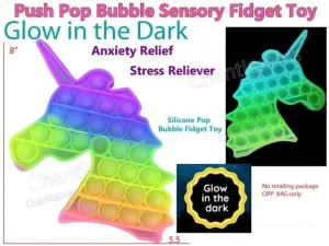 POPBUBBLE - UNICORN GLOW IN THE DARK
