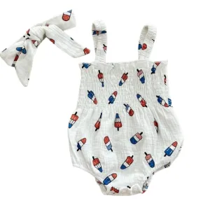 Popsicle Americana Bubble Romper