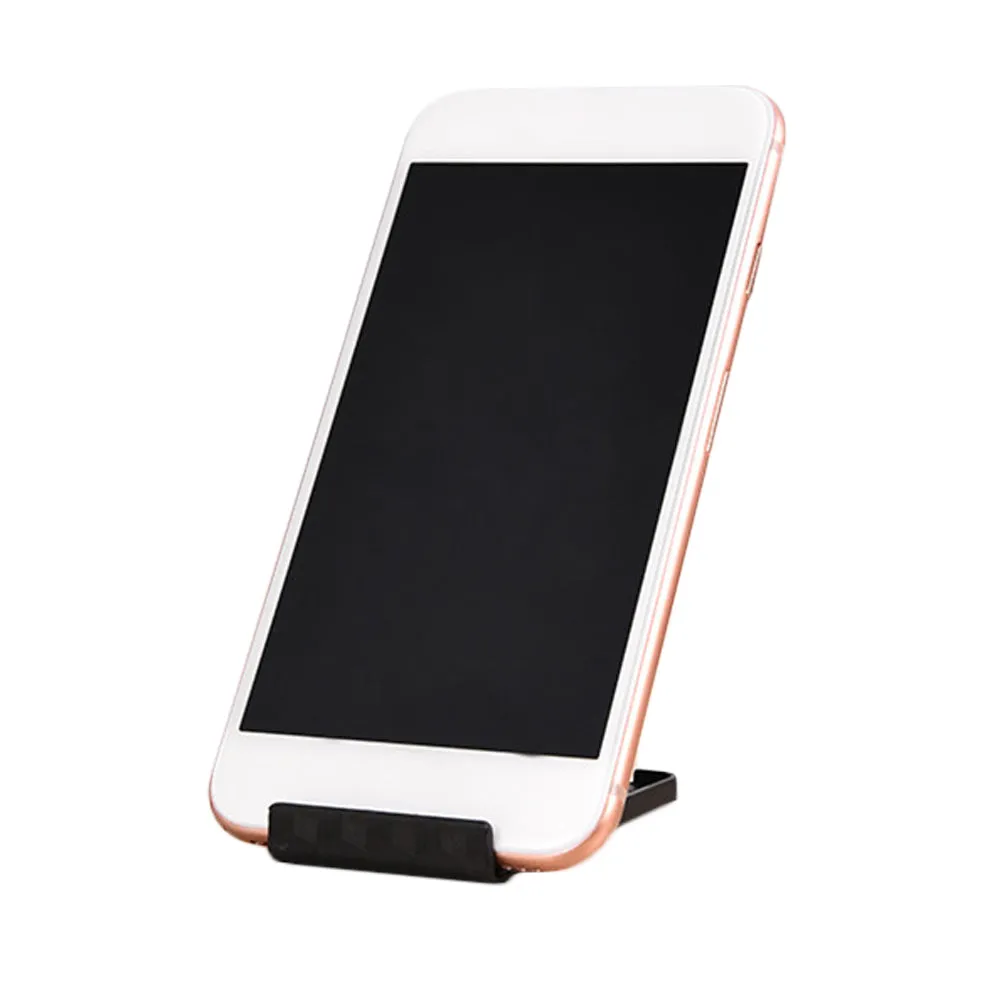 Portable Mini Mobile Phone Holder Foldable Desk Stand Holder 4 Degrees Adjustable Universal for iPhone green