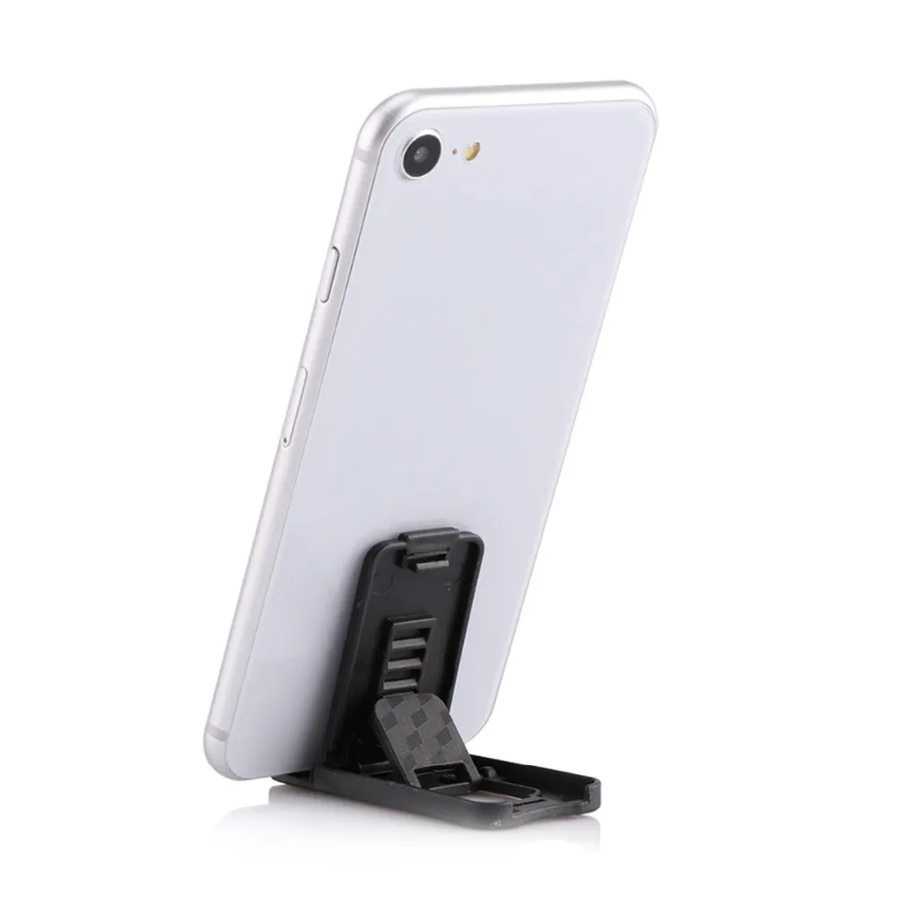 Portable Mini Mobile Phone Holder Foldable Desk Stand Holder 4 Degrees Adjustable Universal for iPhone green